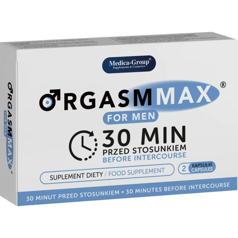 Medica Group - Orgasm Max Pour Homme 2 Capsules